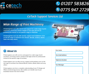 wide-format-printer-engineer.com: CeTech Support Systems Ltd | Printer Engineer | Roland Printer Engineer
CeTech Support Systems Ltd offer Nationwide support for a wide range of digital wide format printers including Roland, Mimaki and many many more. 