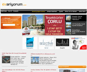 arsaariyorum.com: EvAriyorum.com | Konut Projeleri,Emlak,SatÄ±lÄ±k Ev,Konut
Ev, emlak, satÄ±lÄ±k ev, konut, satÄ±lÄ±k konut, satÄ±lÄ±k daire ve konut projeleri, residence ve emlakÃ§Ä±lar gÃ¼ncel emlak haberleri ve konut kredileri EvAriyorum.com da.