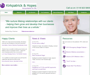 kandh.co.uk: Kirkpatrick & Hopes - Accountants Reading, Berkshire
Kirkpatrick & Hopes - Accountants Reading, Berkshire. Accountants for life. Nurturing lifelong relationships with clients - helping them develop their businesses and improve their lives.