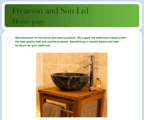 marbleandstoneimports.com: Frearson and Son Ltd  - Home page
Frearson and Son Ltd  - Home page 