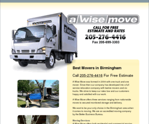 awisemoveinc.com: A Wise Move :  Movers in Birmingham, Alabama
Birmingham Movers