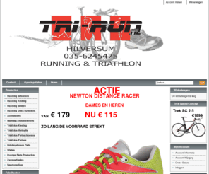 total-running.com: Running en Triathlon shop
De meest complete running en triathlon shop van Nederland.
Ook voor fietsmetingen met Retul, wetsuits en trainingsschema's. 