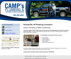 campsplumbingandwatercond.com: Plumbing Russiaville, IN  - Camp's Plumbing & Water Conditioning
Camp's Plumbing & Water Conditioning provides repair and plumbing services to Russiaville, IN. Call 765-252-8441 for an appointment.