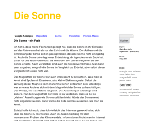 die-sonne.info: Die Sonne  | Die-Sonne.Info
