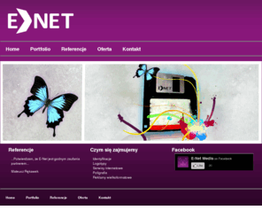 enetmedia.pl: ENET Media - identyfikacja wizualna, logo, reklama
