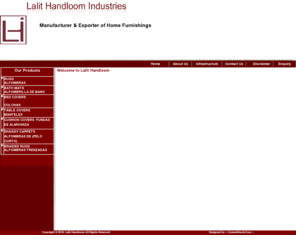 lalithandloom.com: Welcome to Lalit Handloom
