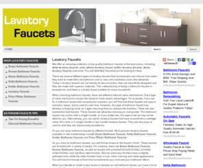 lavatoryfaucets.net: Lavatory Faucets | Bathroom Faucets
Discount lavatory faucets and bathroom faucets for Sale