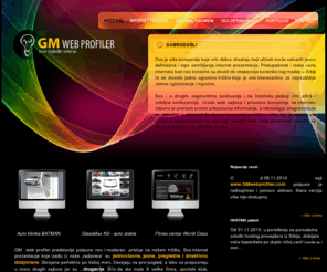gmwebprofiler.com: GM web profiler - Izvor najboljih resenja
