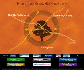 hollywoodcoordinators.com: Mr. & Ms. Bollywood| Contest |Casting | Audition | Actor | Actress |         Model | Crew | Lead Artist | Child Artist | Acting Career | Film Coordinator |         Fashion Designer | Script Writer | Bollywood | Hollywood
A platform for aspiring talents in film industry as lead artist, character artist, makeup artist jobs, cine job, flim production, flim editing career, Choreographer, Fashion Designer, Still Photographer, Graphic Designer, Supporting Artist in bollywood.