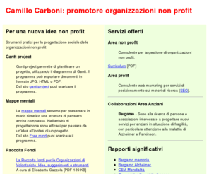 carboni.eu: Camillo Carboni
Sito ufficiale di Camillo Carboni.