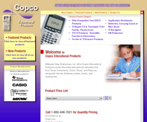 copcoinc.com: Copco Inc.  Educational Products
Copco Inc.
