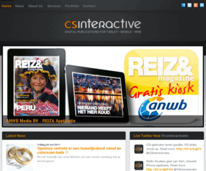 csinteractive.nl: CSinteractive B.V. - Digital Publishing for Tablet | Web | Mobile
CSinteractive BV is specialized in the production of digital publications on Web, Tablet & Mobile Devices.
