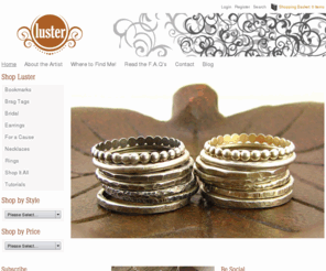 harbourt.com: Luster Metal Works | Handcrafted Silver & Reclaimed Copper Jewelry
Handcrafted Silver & Reclaimed Copper Jewelry