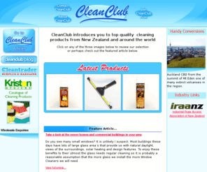 cleanclub.co.nz: NZ Commercial Cleaning Products & Cleaning Equipment Suppliers to Business, Hospitality and Other New Zealand Industries From Clean Club
