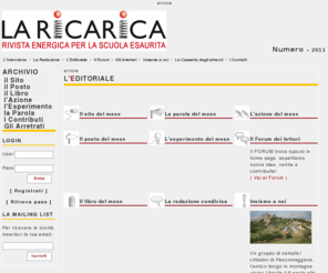 laricarica.net: La Ricarica: rivista dedicata all'energia
