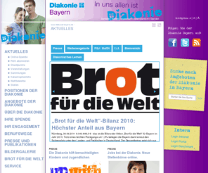 diakonie-blog.com: Diakonisches Werk Bayern: Aktuelles
Informationen und Angebote des Diakonischen Werkes Bayern, Landesverband der Inneren Mission.