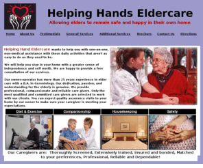 helpinghandseldercareinc.com: www.HelpingHandsEldercareinc.com, Helping Hands Eldercare
www.HelpingHandsEldercareinc.com, Helping Hands Eldercare