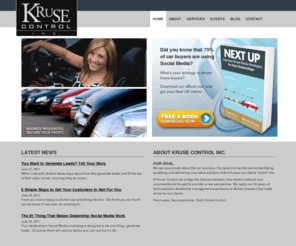 krusecontrolinc.com: Kruse Control Inc.
We work with auto dealers and auto manufacturers to create and retain profit.