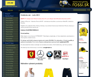 valentino-rossi.cz: Rossi.sk - Valentino Rossi eSHOP- Yamaha, Rossi, tričká, šiltovky
Rossi.sk - Valentino Rossi eSHOP