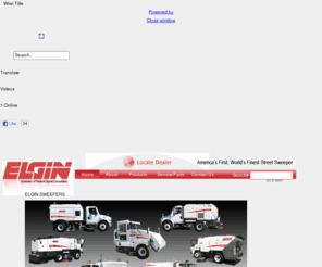 elginsweeper.com: Elgin Street Sweepers
