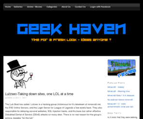 geek-haven.com: Geek Haven — Just another WordPress site
Just another WordPress site