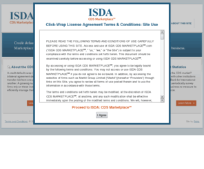 isdacdsmarketplace.org: ISDA: CDS Marketplace
Credit default swaps are important risk transfer instruments in today's global economy. ISDA CDS Marketplace brings together information, data and statistics to help you better understand the CDS business.