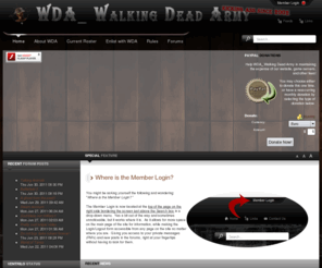 lazy4life.com: WDA_ Walking Dead Army
WDA_ Walking Dead Army Gaming Community