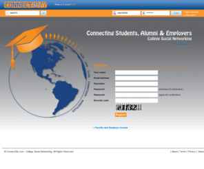 connectsity.net: ConnectSity
Connecting students, alumni and employers.
