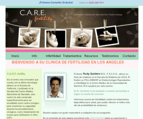 doctordefertilidad.com: Dr. Rudy Quintero, Doctor de Fertilidad, Doctor Infertilidad en Los Angeles, Tratamientos de Infertilidad, IVF, IUI
Information about C.A.R.E. Fertility, a Fertility Clinic in Los Angeles, fertility treatments such as IUI and IVF are provided