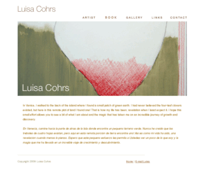 luisacohrs.com: Luisa Cohrs | Artist
Luisa Cohrs is an artist and thief of imagery from the world.