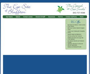 theeyesiteofbluffton.com: The Eye Site of Bluffton, Bluffton Eye Care and Hilton Head Eye Care
The Eye Site of Bluffton, your solution for Bluffton eye care, contact lenses, sunglasses and all of your optometry needs with Dr. Szypczak and Dr. Switak