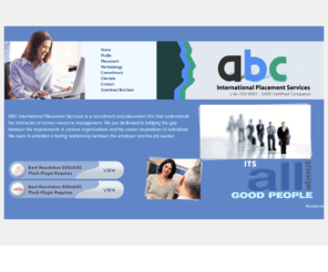 abchr.net: ABC International Placements Services India -Manpower services, Recruitment services India, employment and job opportunities in middle east and abroad
Abc International placement Services - A leading manpower resources & job placement agency in India providing specialised recruitment services to  companies in Middle East and Gulf.