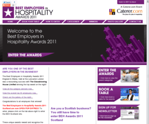 bestemployersinhospitality.com: Best Employers in Hospitality Awards 2011 - Caterer.com
Best Employers in Hospitality Awards for employers in England and Wales– Recognising and rewarding the UK's best employers in Hospitality. Enter today for free.