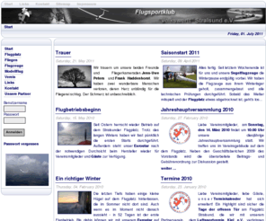 flugplatz-stralsund.de: Flugplatz Stralsund - Start
Homepage des Flugsportklub \\\\\