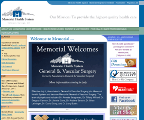 memorialhealthsystem.com: Colorado Springs Hospital - Memorial Health System
