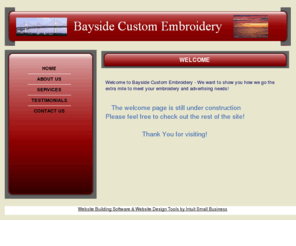 baysidecustomembroidery.com: Home
Professional Service