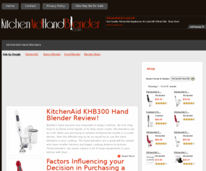 kitchenaidhandblender.com: KitchenAid Hand Blender Reviews
Best KitchenAid Hand Blender Reviews!