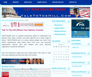 talktothehill.com: Talk To The Hill (Where Your Opinion Counts) :: Powered by Subrion CMS
meta description