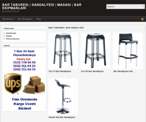 bartaburesi.gen.tr: Bar Taburesi | Sandalyesi | Masasi | Bar Ekipmanlari | En Uygun Fiyatlar
En Uygun Fiyatlar