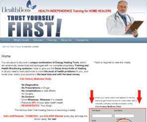 healthboss.org: 21st Century Medicine Chest
