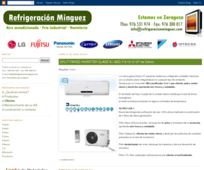 aire-acondicionado-zaragoza.net: Refrigeración Minguez. Aire acondicionado en Zaragoza - Aragón
Refrigeración Minguez. Aire acondicionado en Zaragoza - Aragón