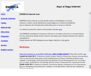 ensinca.net: ENSINCA
La red inalámbrica de la alcarria