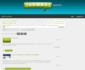 lynkz.de: [lynkz] » Speicher, Teile und Tagge Deine Favoriten
Mit lnkz.de kannst du kostenlos Webseiten suchen, als Favorit speichern und mit anderen teilen. So kannst Du von überall auf Deine Links zugreifen