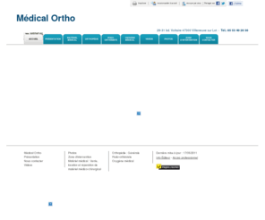 medicalortho.com: Matériel médical - Médical Ortho à Villeneuve sur Lot
Médical Ortho - Matériel médical situé à Villeneuve sur Lot vous accueille sur son site à Villeneuve sur Lot