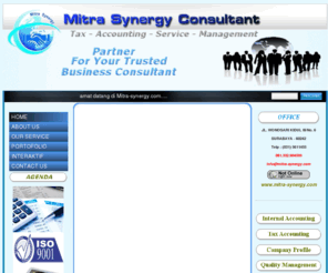 mitra-synergy.com: MITRA SYNERGY | Tax - Accounting - Service - Management - HOME
keterangan website anda - ganti di settings