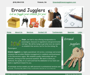 errandjuggler.com: Errand Jugglers - Let us Juggle your Errands For You!
Description Goes Here