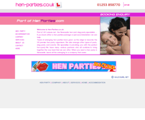 hen-parties.co.uk: Hen parties & weekends organised and arranged in Newcastle
arranging hen parties is not easy, that is why we are the hen party experts, arranging hen parties in Newcastle
 and around the UK. Give us a all or drop us a line today for your perfect hen parties today!