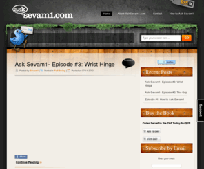 asksevam1.com: Ask Sevam1
Ask Sevam1 from Secretinthedirt.com all of your toughest golf questions