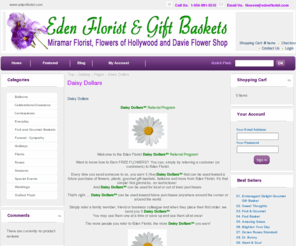 daisydollarsrewards.com: Eden Florist and Gift Baskets - Pages
Pages. 