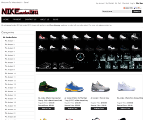 nikeoutlet2011.com: Discount Jordan shoes - Michael Jordan Shoes on sale
Michael Jordan Shoes are nice & chic Cheap Jordan Shoes.You can wear it to express your passion!